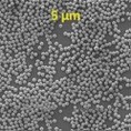 What is the thermal conductivity of silica based spherical materials?
